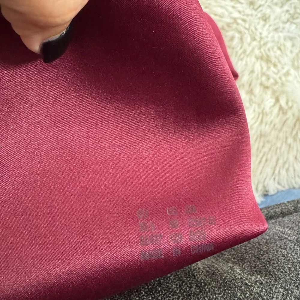 Stuart Weitzman Suede Over The Knee Burgundy Boots Sz 5